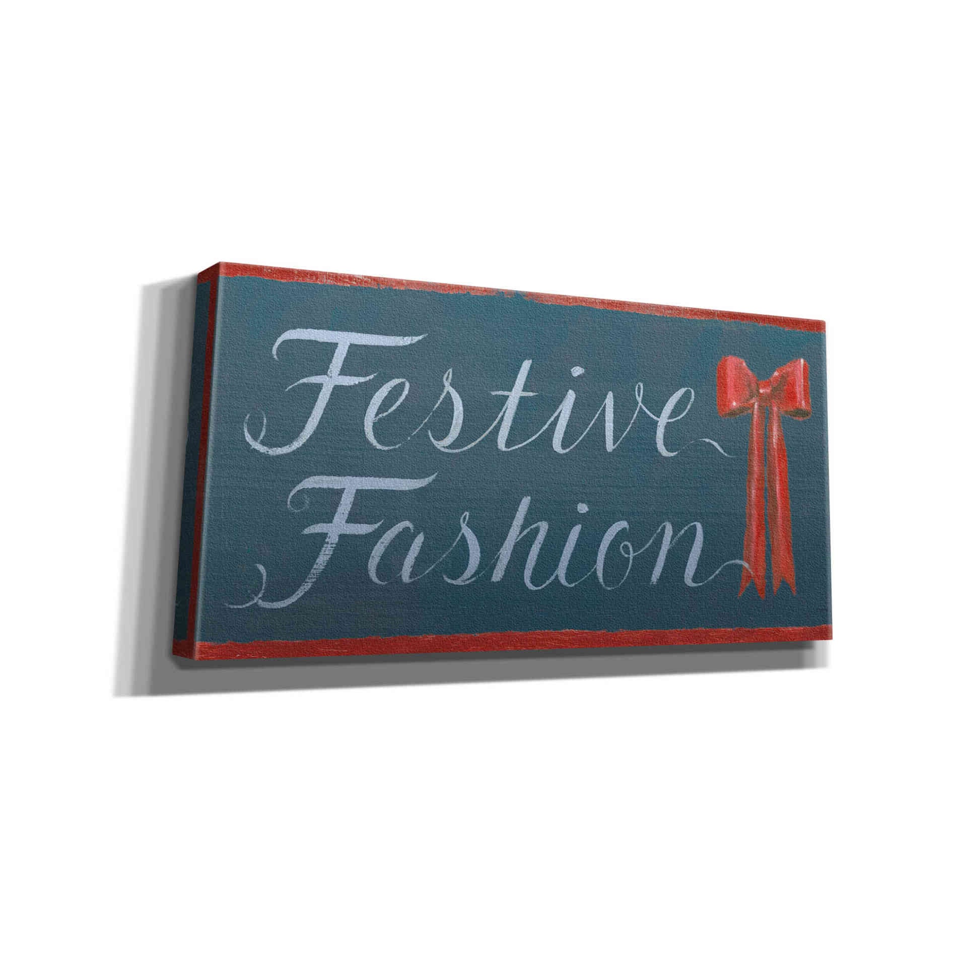 'Holiday Moments X' by James Wiens, Canvas Wall Art,36x12x1.55x0,60x20x1.74x0