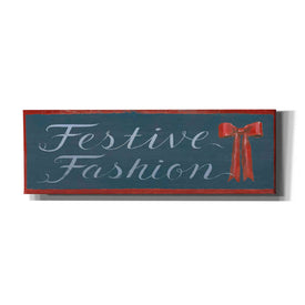 'Holiday Moments X' by James Wiens, Canvas Wall Art,36x12x1.55x0,60x20x1.74x0