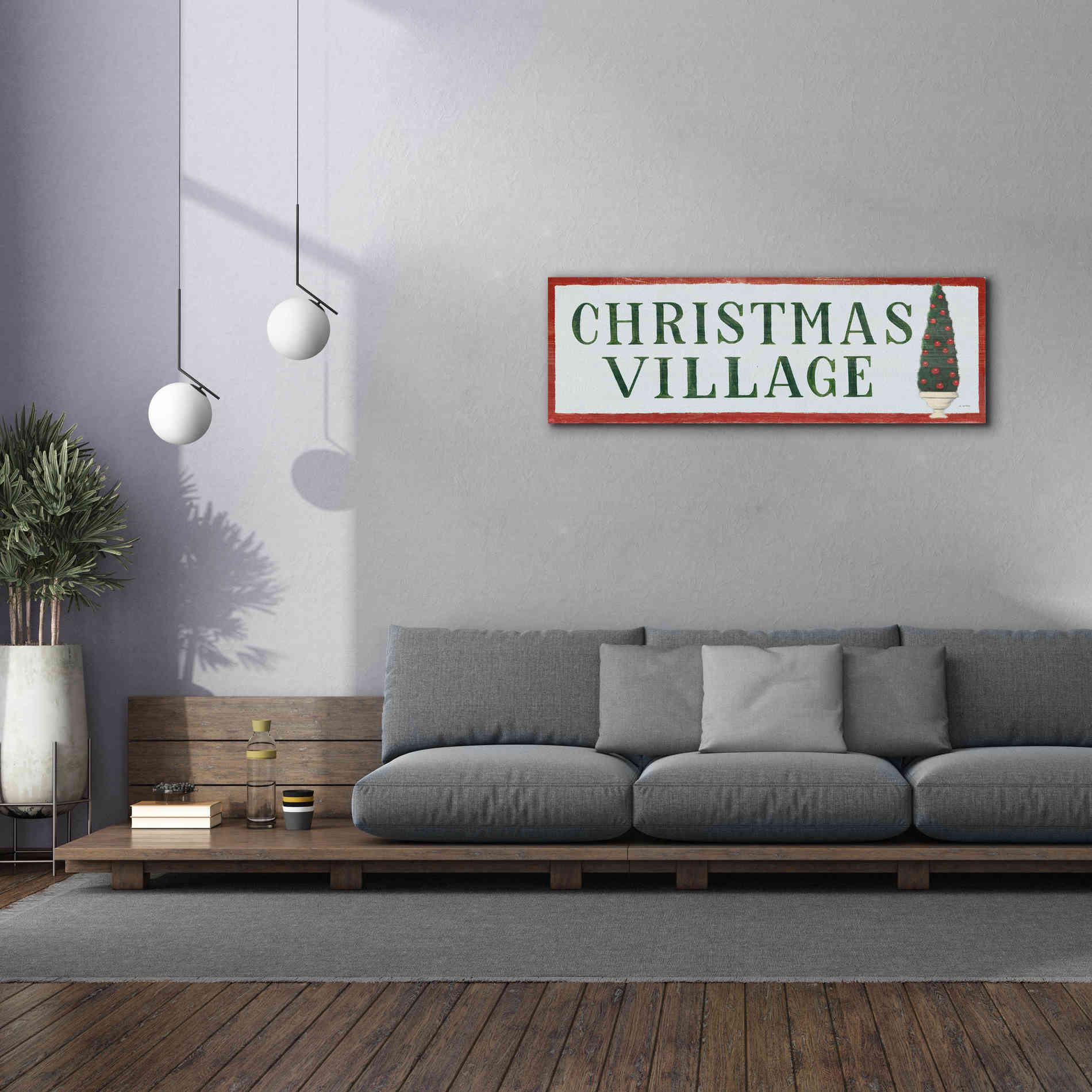'Holiday Moments XI' by James Wiens, Canvas Wall Art,60 x 20