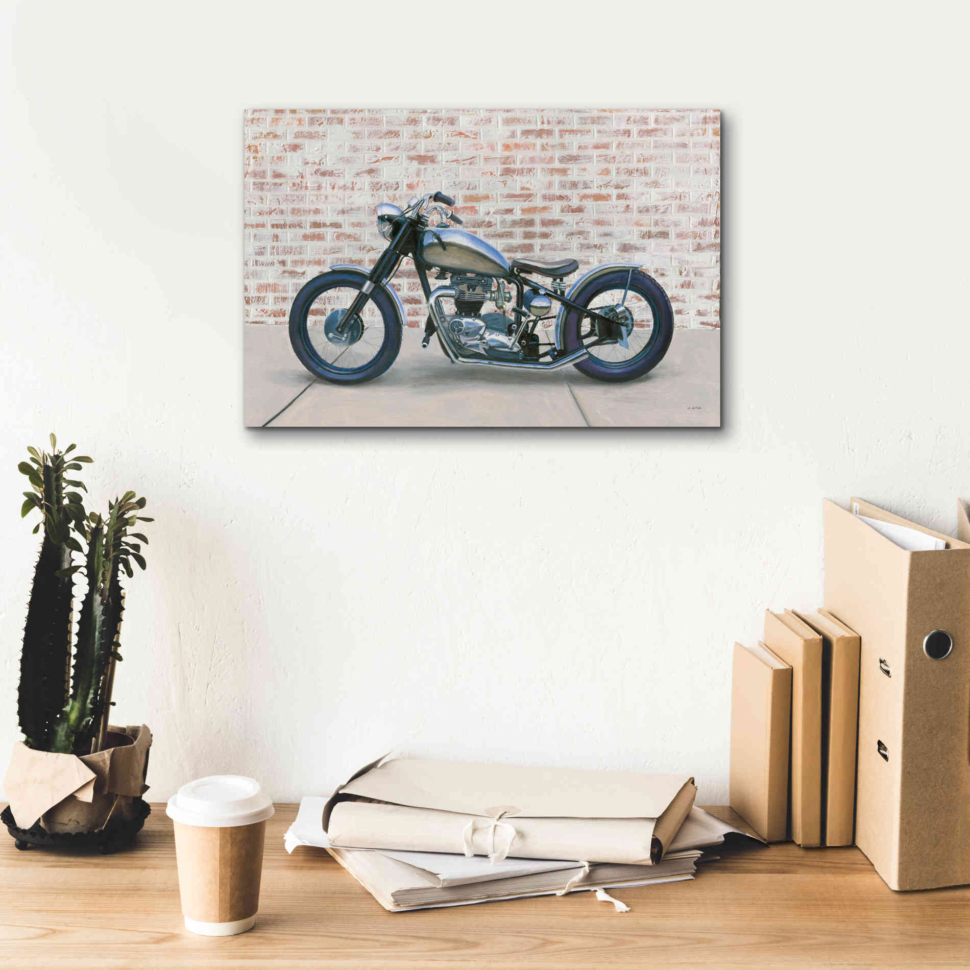 'Lets Roll II' by James Wiens, Canvas Wall Art,18 x 12
