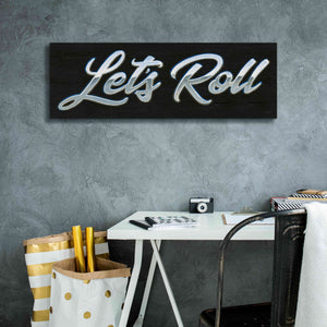 'Lets Roll III' by James Wiens, Canvas Wall Art,36 x 12