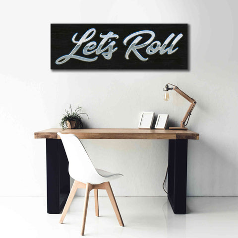 Image of 'Lets Roll III' by James Wiens, Canvas Wall Art,60 x 20
