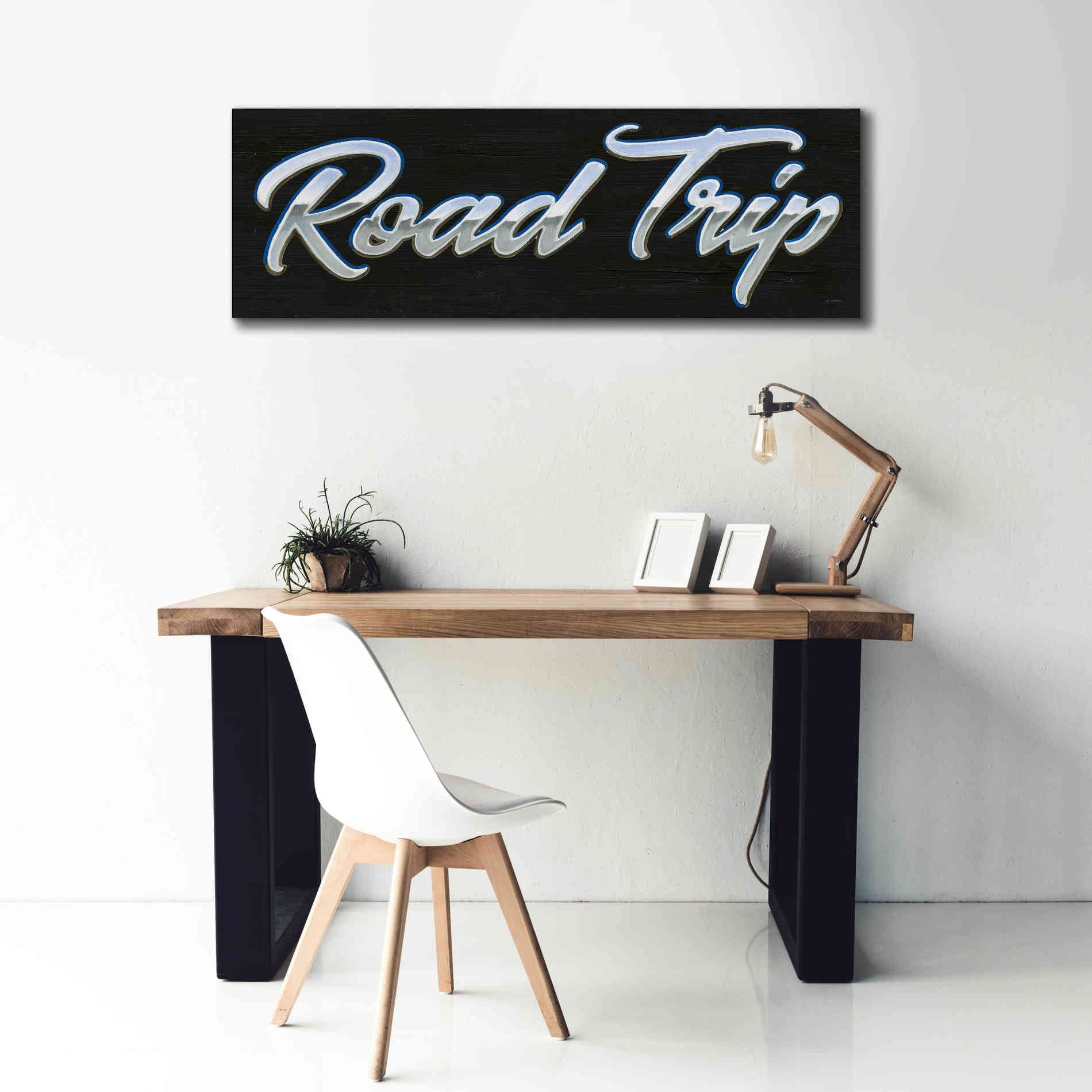 'Lets Roll IV' by James Wiens, Canvas Wall Art,60 x 20