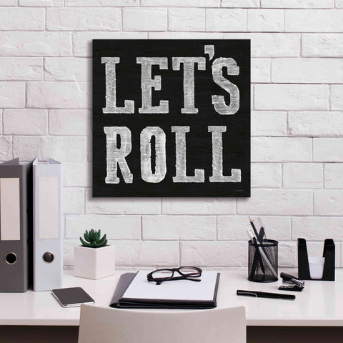 Image of 'Lets Roll V' by James Wiens, Canvas Wall Art,18 x 18