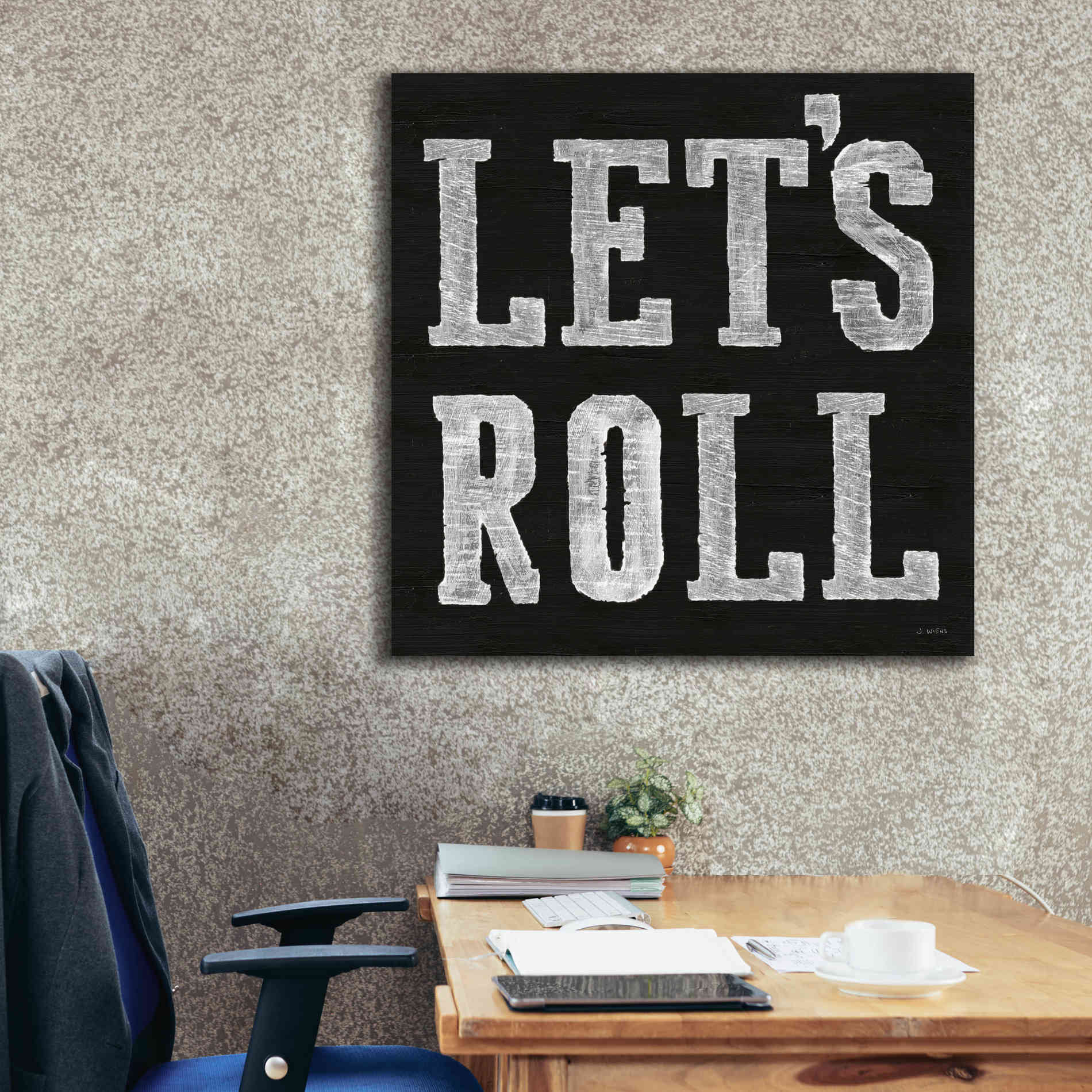 'Lets Roll V' by James Wiens, Canvas Wall Art,37 x 37