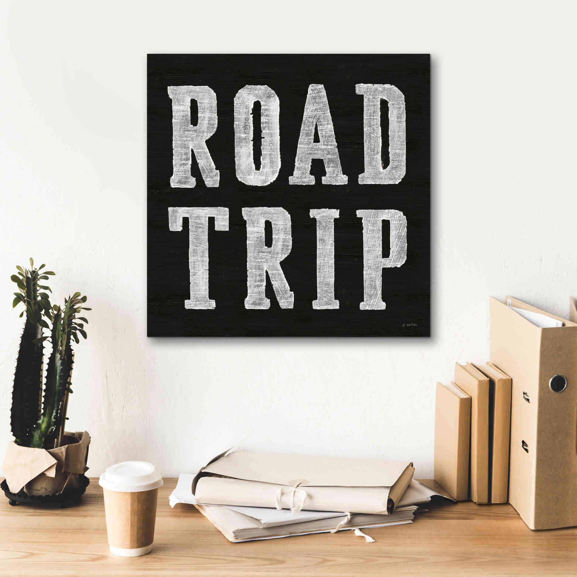 'Lets Roll VI' by James Wiens, Canvas Wall Art,18 x 18