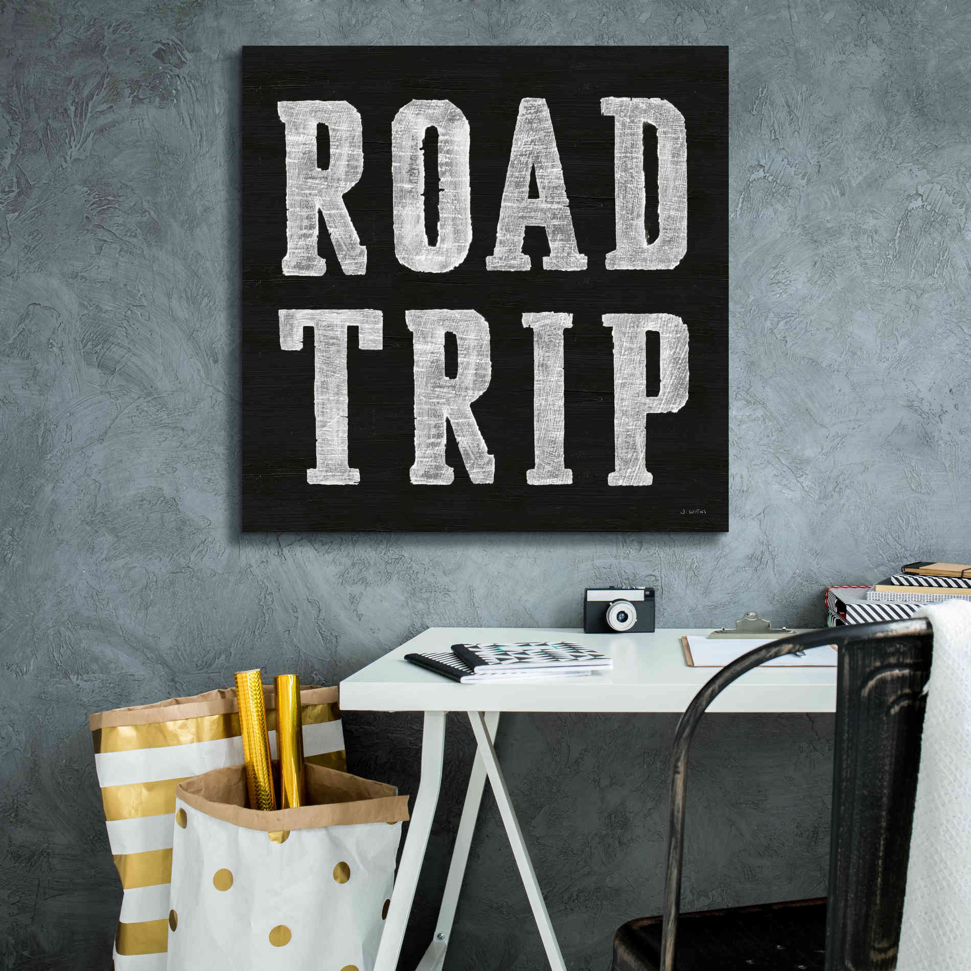 'Lets Roll VI' by James Wiens, Canvas Wall Art,26 x 26