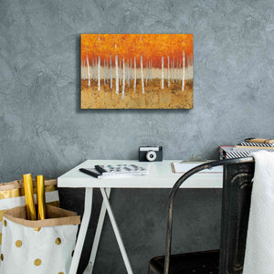 'Autumn Birches' by James Wiens, Canvas Wall Art,18 x 12