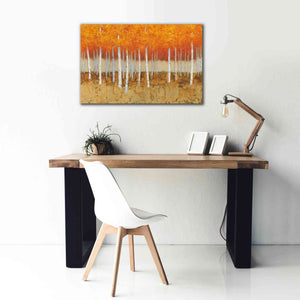 'Autumn Birches' by James Wiens, Canvas Wall Art,40 x 26