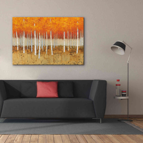 Image of 'Autumn Birches' by James Wiens, Canvas Wall Art,60 x 40