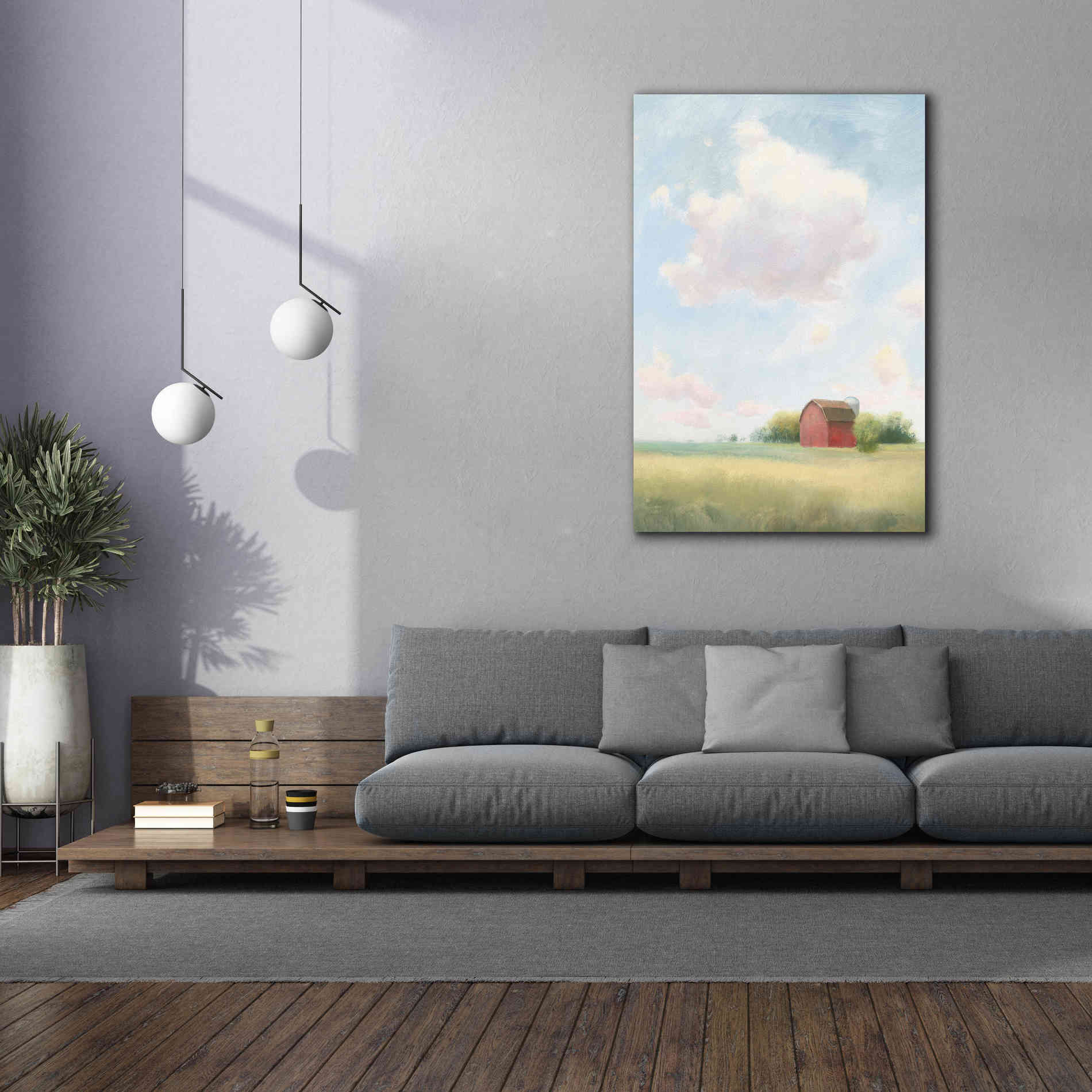 'Pleasant Pastures' by James Wiens, Canvas Wall Art,40 x 60