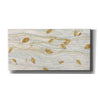 'Golden Fossil Leaves' by James Wiens, Canvas Wall Art,24x12x1.1x0,40x20x1.74x0,60x30x1.74x0