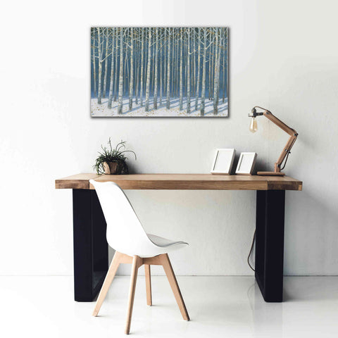 Image of 'Shimmering Birches' by James Wiens, Canvas Wall Art,40 x 26