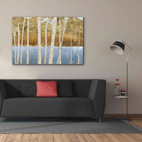 Image of 'Lakeside Birches' by James Wiens, Canvas Wall Art,60 x 40