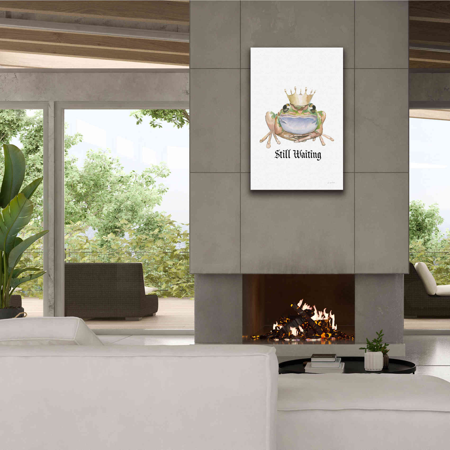 'Still Waiting' by James Wiens, Canvas Wall Art,26 x 40