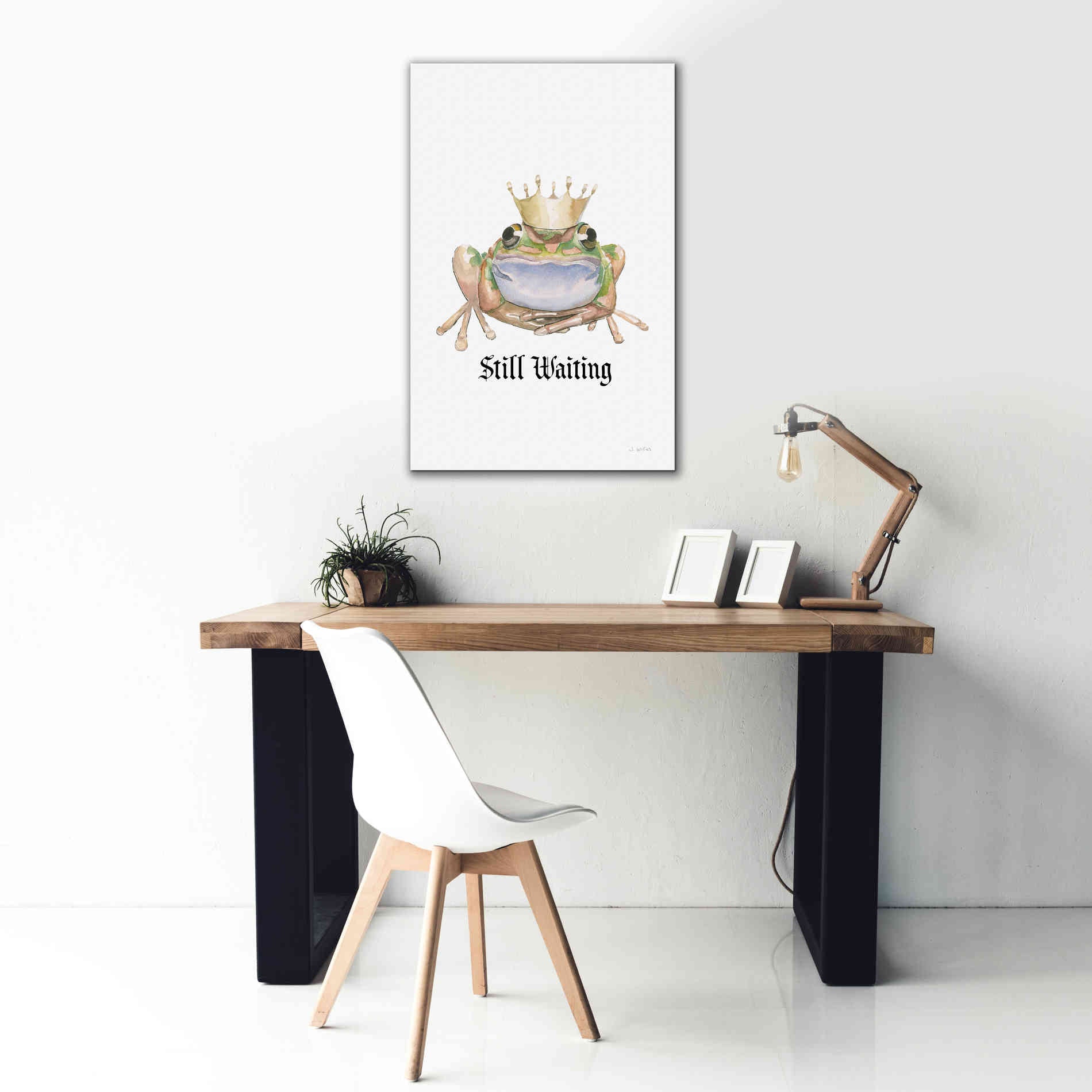 'Still Waiting' by James Wiens, Canvas Wall Art,26 x 40