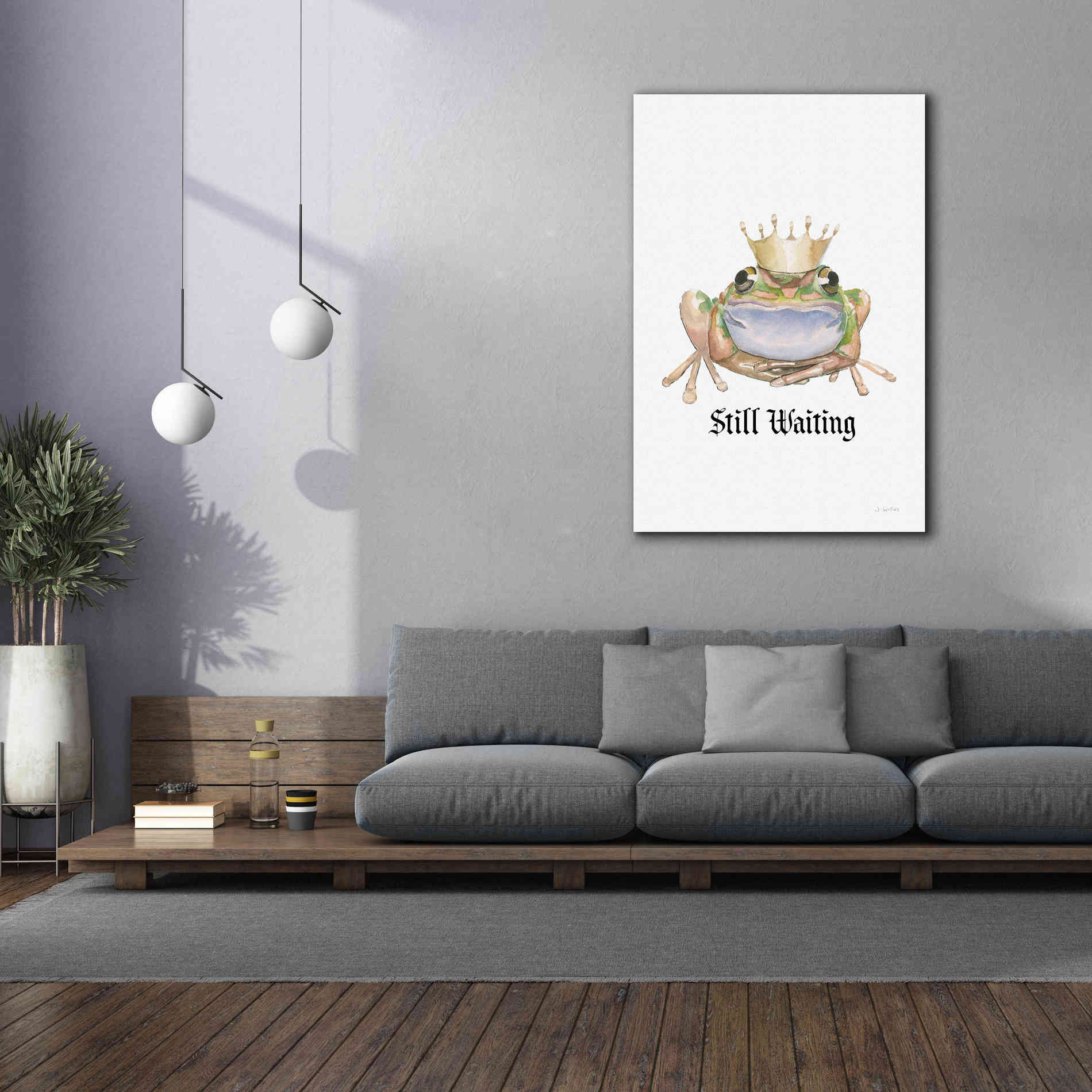 'Still Waiting' by James Wiens, Canvas Wall Art,40 x 60
