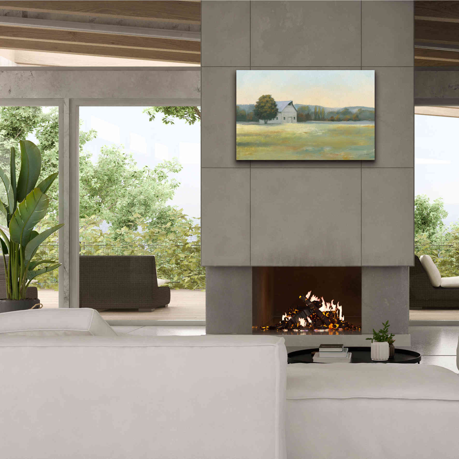 'Morning Meadows II' by James Wiens, Canvas Wall Art,40 x 26