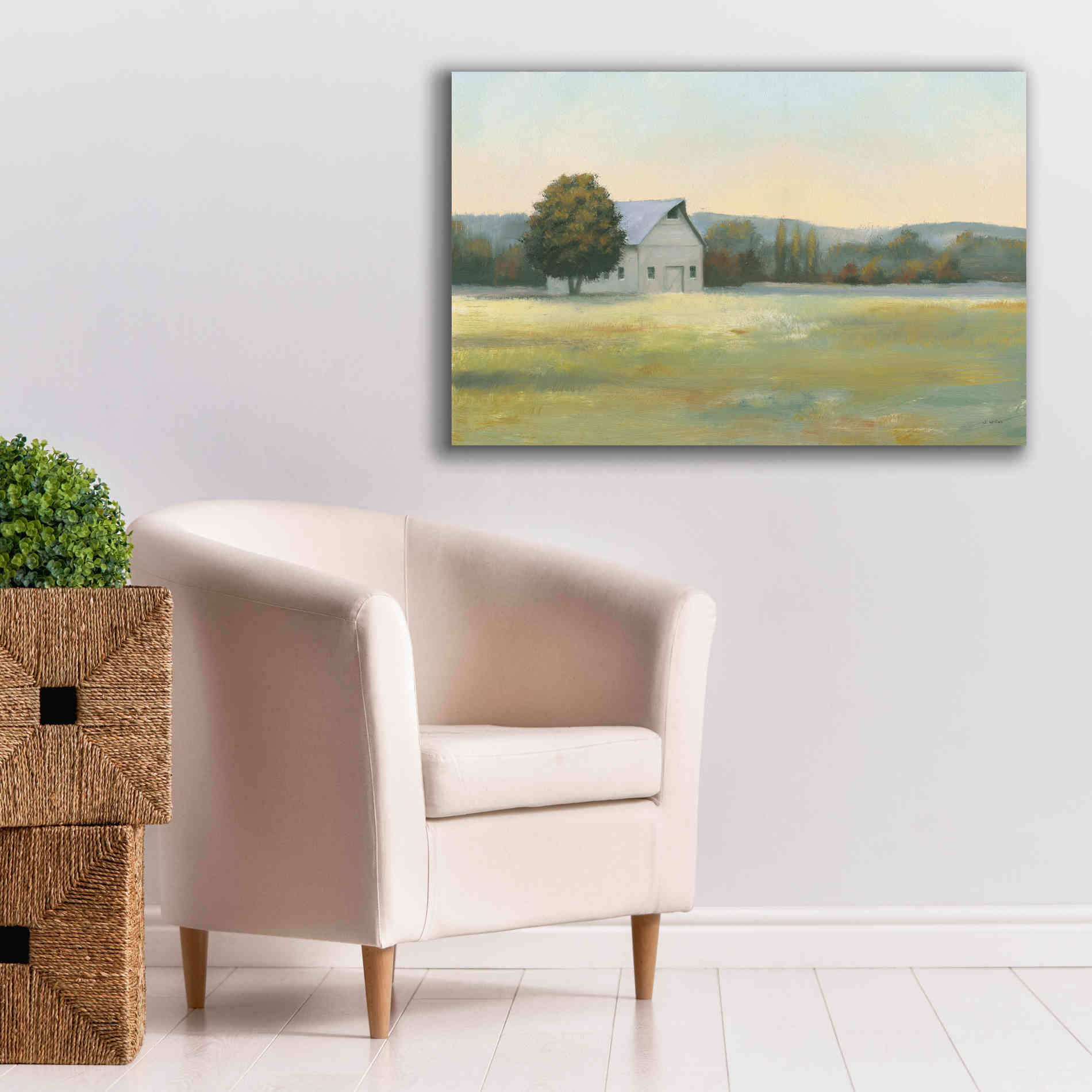 'Morning Meadows II' by James Wiens, Canvas Wall Art,40 x 26