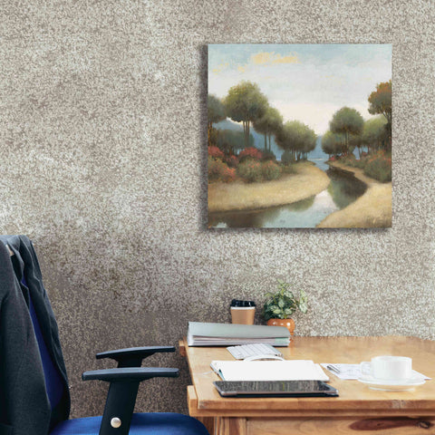 Image of 'By the Waterways I' by James Wiens, Canvas Wall Art,26 x 26