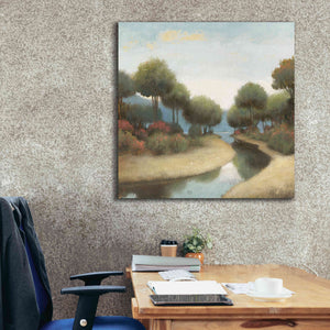 'By the Waterways I' by James Wiens, Canvas Wall Art,37 x 37