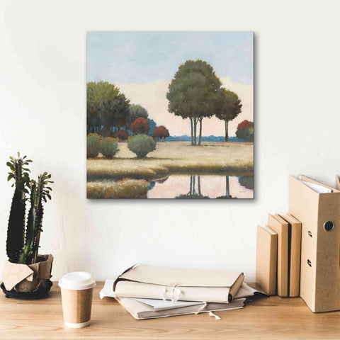 Image of 'By the Waterways II' by James Wiens, Canvas Wall Art,18 x 18