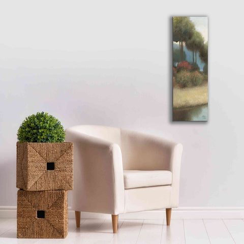 Image of 'By the Waterways Portrait I' by James Wiens, Canvas Wall Art,12 x 36