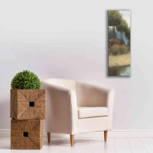 'By the Waterways Portrait I' by James Wiens, Canvas Wall Art,12 x 36