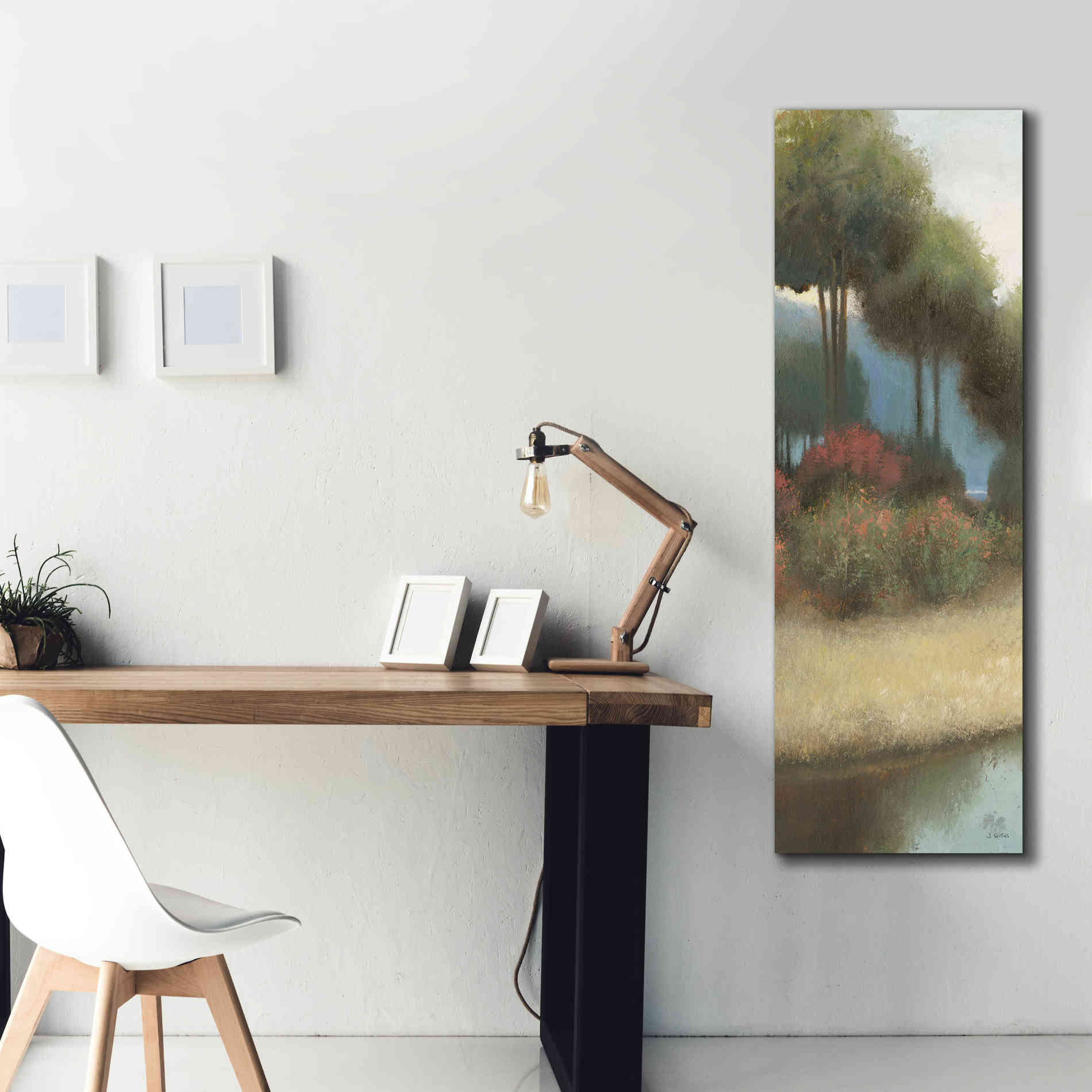'By the Waterways Portrait I' by James Wiens, Canvas Wall Art,20 x 60