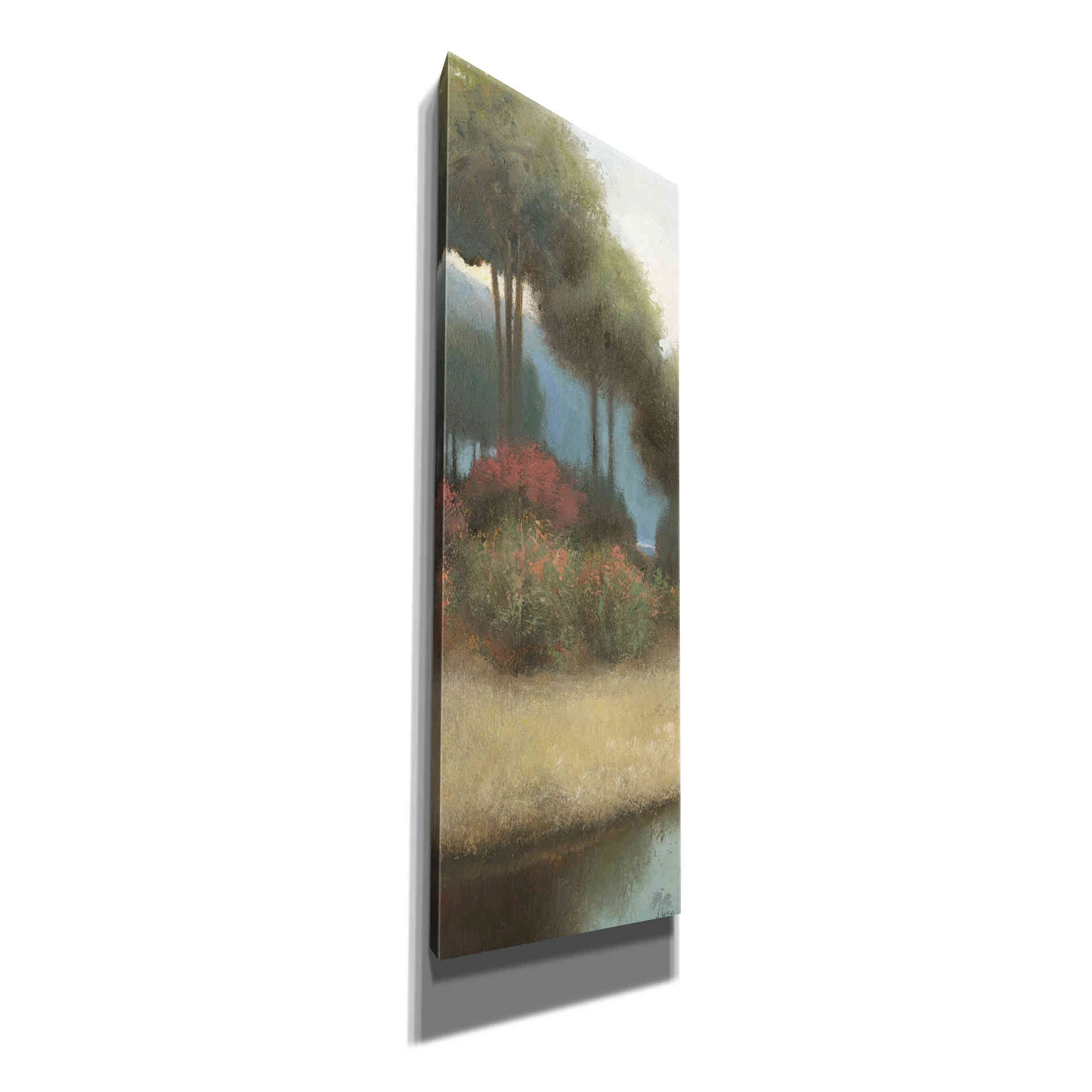 'By the Waterways Portrait I' by James Wiens, Canvas Wall Art,12x36x1.74x0,20x60x1.74x0