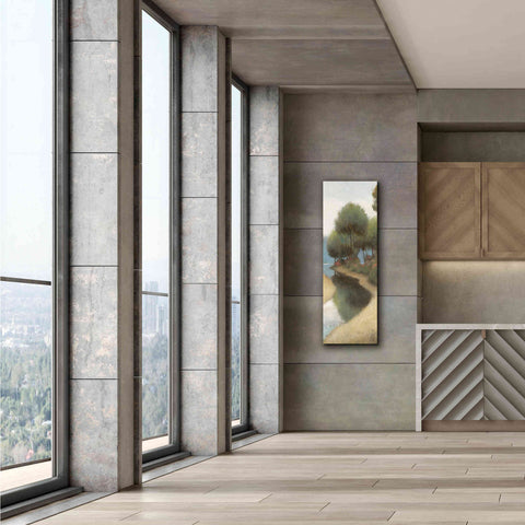 Image of 'By the Waterways Portrait II' by James Wiens, Canvas Wall Art,20 x 60