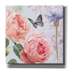 'Boho Bouquet II Blue' by James Wiens, Canvas Wall Art,12x12x1.1x0,18x18x1.1x0,26x26x1.74x0,37x37x1.74x0