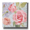'Boho Bouquet III Blue' by James Wiens, Canvas Wall Art,12x12x1.1x0,18x18x1.1x0,26x26x1.74x0,37x37x1.74x0