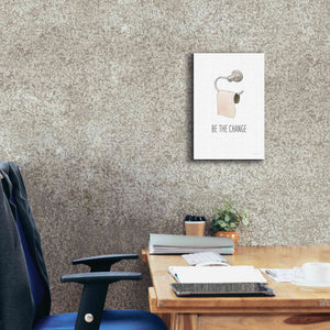 'Be The Change' by James Wiens, Canvas Wall Art,12 x 18