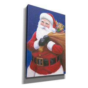 'James Santa' by James Wiens, Canvas Wall Art,12x18x1.1x0,18x26x1.1x0,26x40x1.74x0,40x60x1.74x0