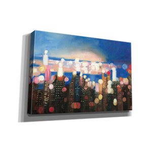 'City Lights' by James Wiens, Canvas Wall Art,18x12x1.1x0,26x18x1.1x0,40x26x1.74x0,60x40x1.74x0
