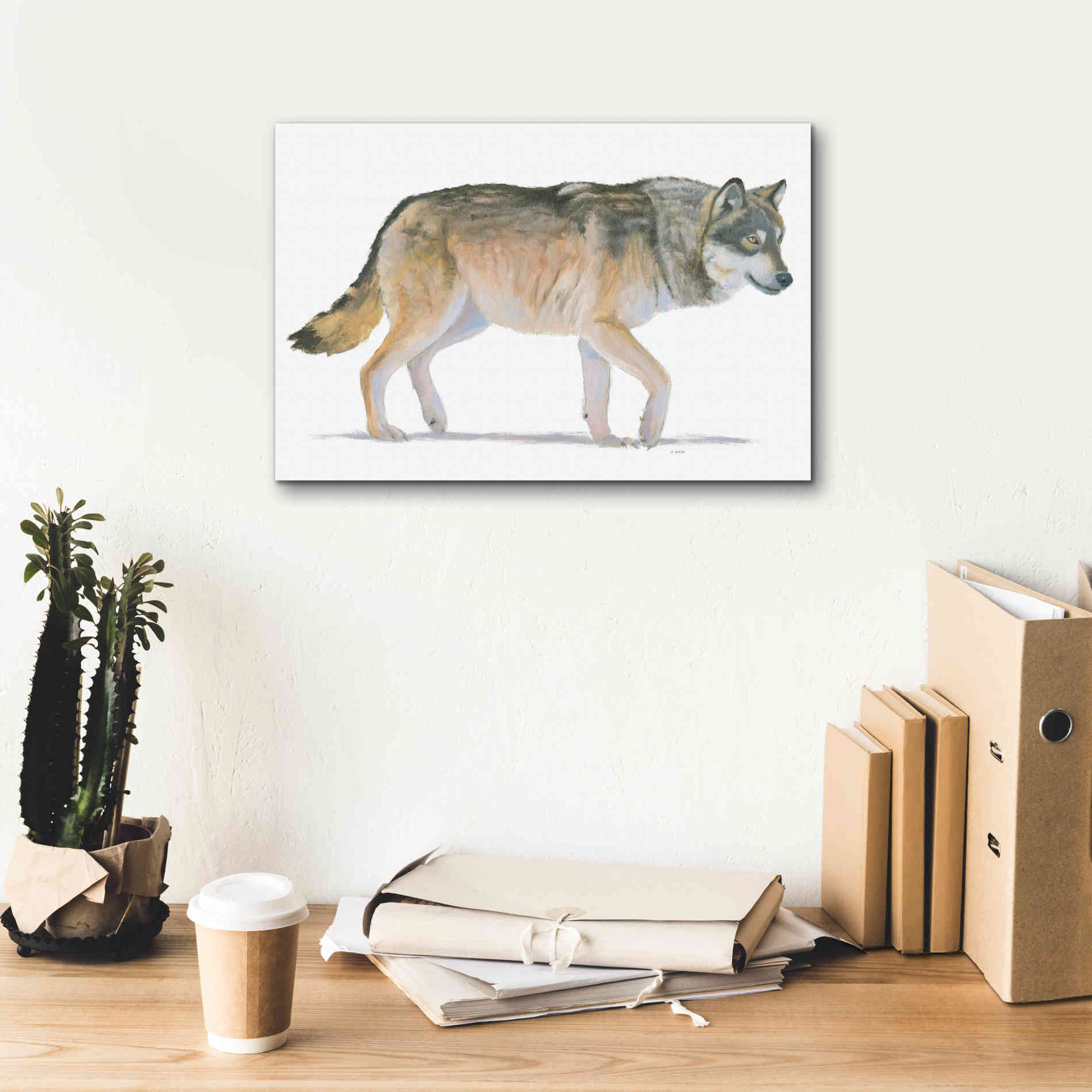 'Northern Wild II' by James Wiens, Canvas Wall Art,18 x 12