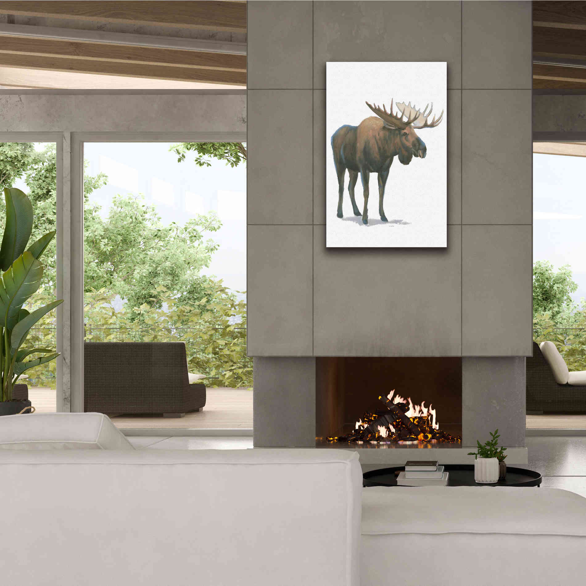 'Northern Wild VI' by James Wiens, Canvas Wall Art,26 x 40