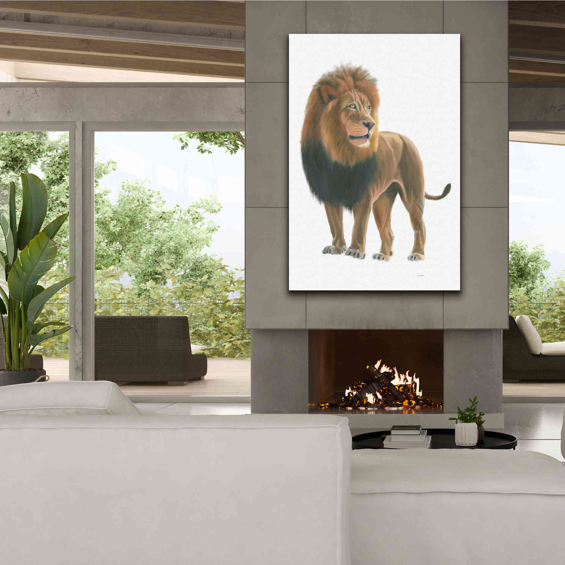 'Wild and Free I' by James Wiens, Canvas Wall Art,40 x 60