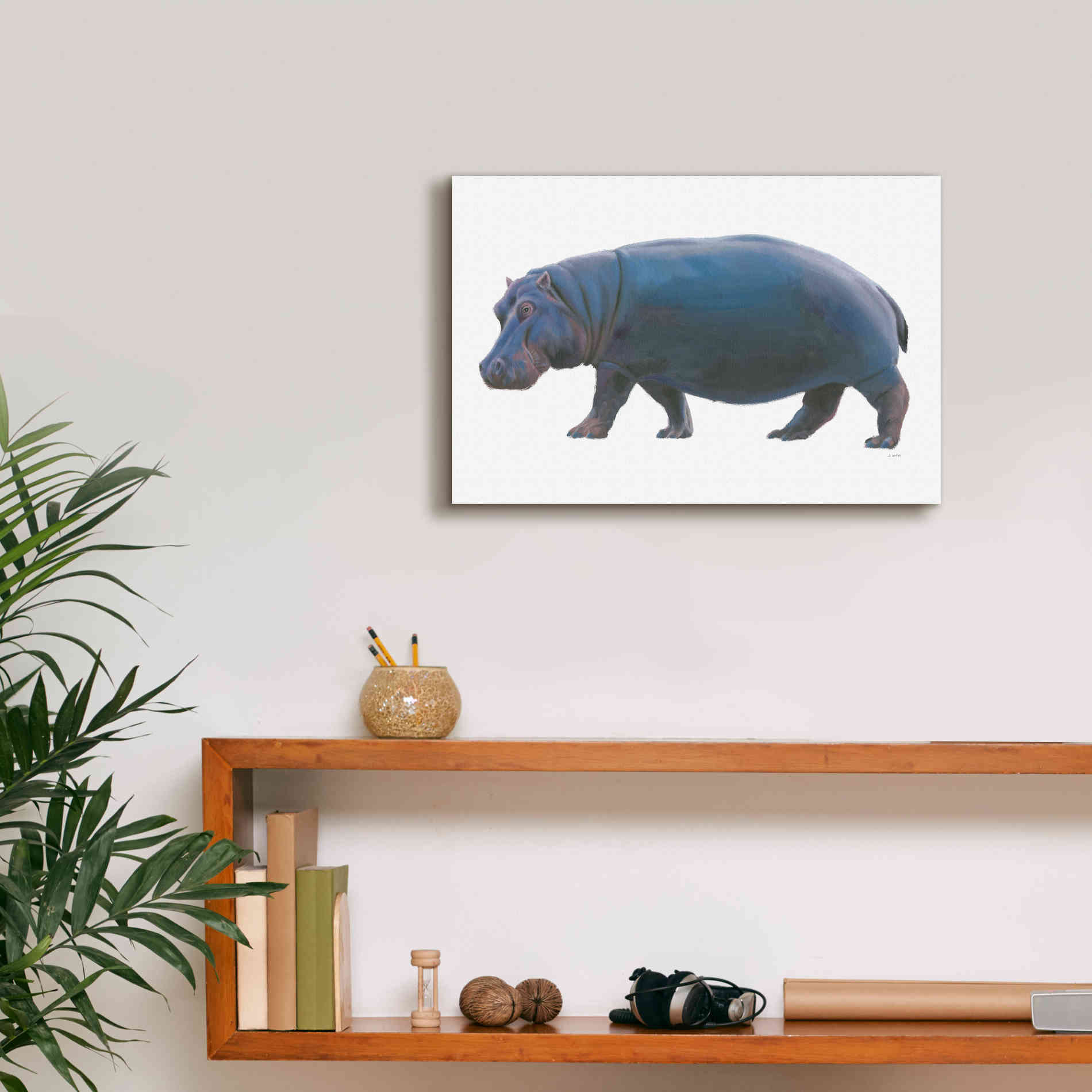 'Wild and Free IV' by James Wiens, Canvas Wall Art,18 x 12