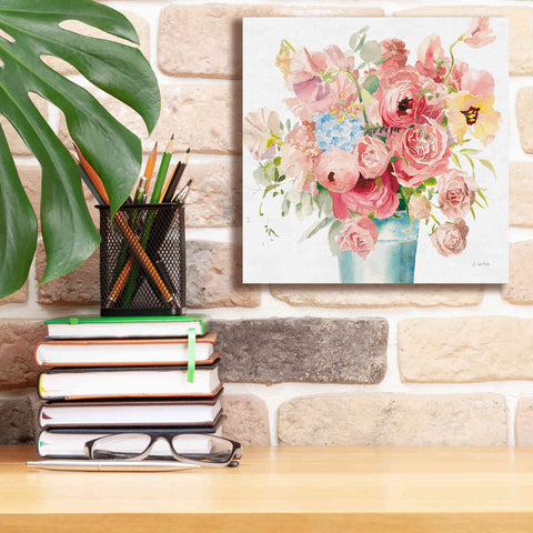 Image of 'Boho Bouquet  VII' by James Wiens, Canvas Wall Art,12 x 12