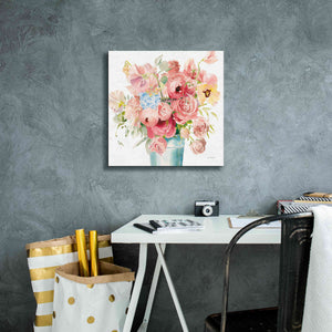 'Boho Bouquet  VII' by James Wiens, Canvas Wall Art,18 x 18