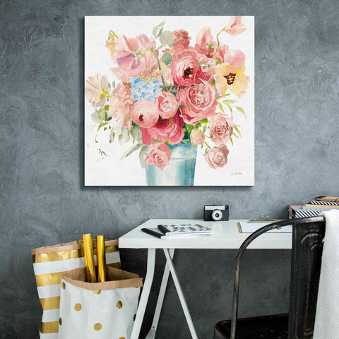 Image of 'Boho Bouquet  VII' by James Wiens, Canvas Wall Art,26 x 26