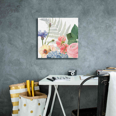 Image of 'Boho Bouquet  IX' by James Wiens, Canvas Wall Art,18 x 18