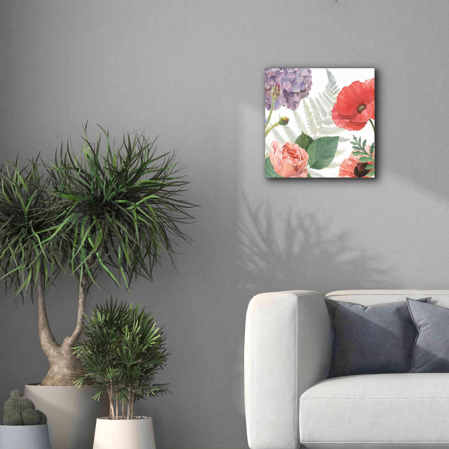'Boho Bouquet  XI' by James Wiens, Canvas Wall Art,18 x 18