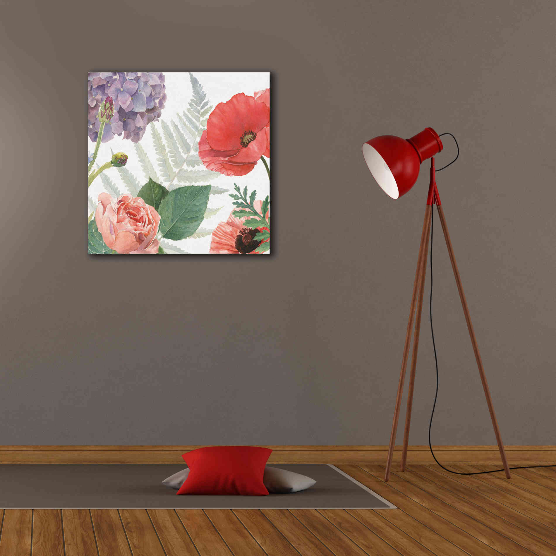 'Boho Bouquet  XI' by James Wiens, Canvas Wall Art,26 x 26