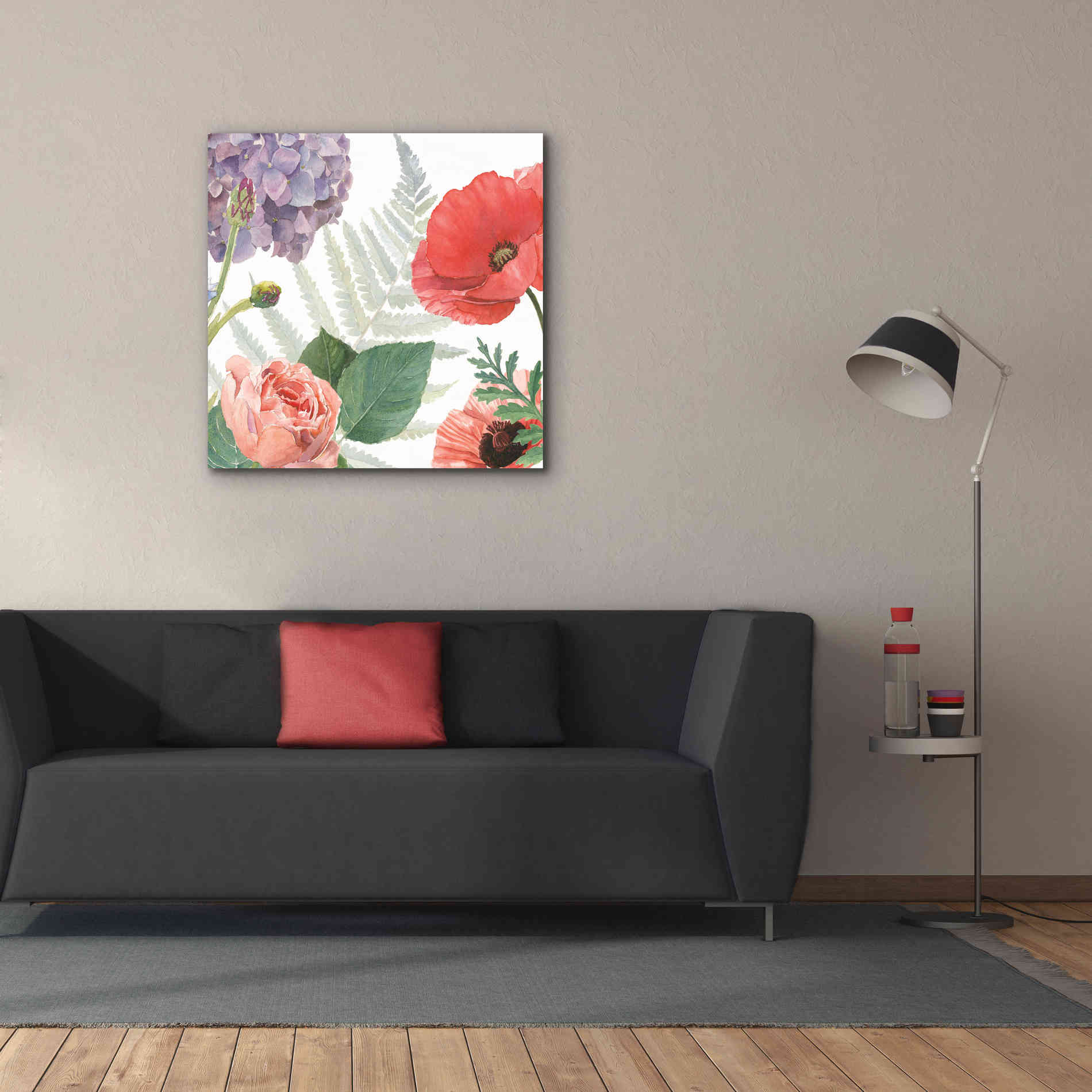 'Boho Bouquet  XI' by James Wiens, Canvas Wall Art,37 x 37