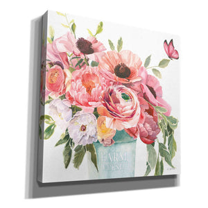 'Boho Bouquet  XIII' by James Wiens, Canvas Wall Art,12x12x1.1x0,18x18x1.1x0,26x26x1.74x0,37x37x1.74x0