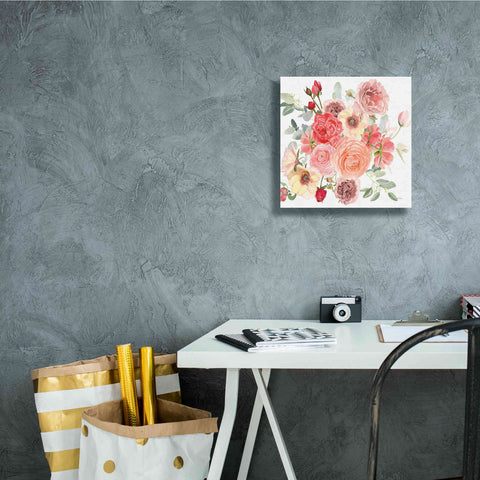 Image of 'Boho Bouquet  XIV' by James Wiens, Canvas Wall Art,12 x 12