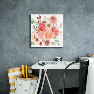 'Boho Bouquet  XIV' by James Wiens, Canvas Wall Art,18 x 18